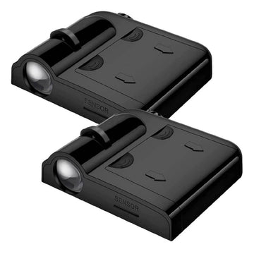 Honda Ghost Shadow Floor LED Light, Wireless Car Door Welcome Laser Projector Logo Ghost Shadow Light, Car Styling Accessories, Pack of 2 Pcs - Imported from UK